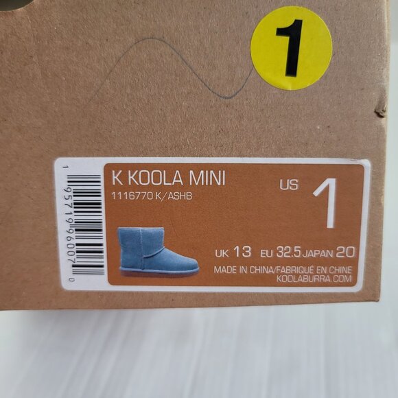 Koolaburra by UGG Kids K Koola Mini Boots Size 1 - Picture 10 of 10